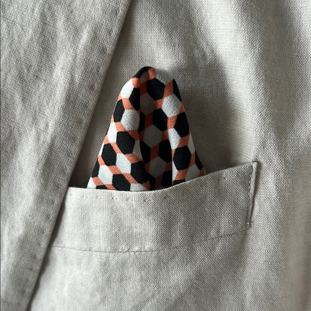COPY - Colorful Pattern Pocket Square Pocket Pop! - Picture 12 of 13